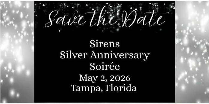 Save the Date: Anniversary Soirée Announcement